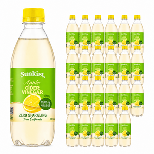썬키스트 애사비 제로 탄산음료 레몬, 500ml, 20개