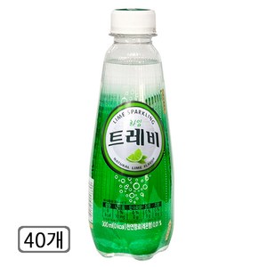 트레비 라임 탄산음료, 300ml, 40개