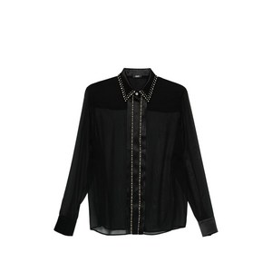 베르사체 스터드 셔츠, 블랙계열, Italy 42(KR 66)