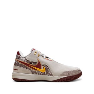 나이키 르브론 NXXT 젠 AMPD EP 프린트 로우탑 스니커즈, US men 13(KR 310), 베이지계열+레드계열