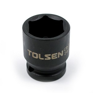 [TOLSEN]TOLSEN 툴쎈 임팩소켓 복스알(단) 1/2 19mm, 1/2인치 19mm, 1개