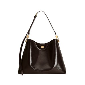 돌체앤가바나 비토리아 라지 카프스킨 숄더 백