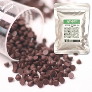 코코아 함량 25% 진하고 맛있는 다크 초코칩, 200g, 1개