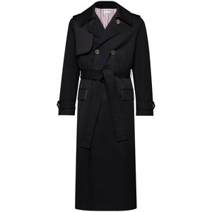 톰 브라운 더블 브레스티드 트렌치코트, 블랙계열, Numeric 4(KR 110)