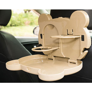 키즈 카시트 트레이 차량 아기 간이 테이블, 1개, 핑크