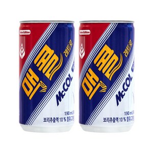 맥콜, 190ml, 170개