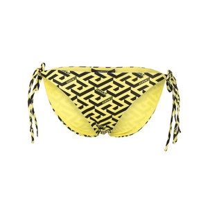 베르사체 베르사체 그레카 시그니처 프린트 비키니 브리프