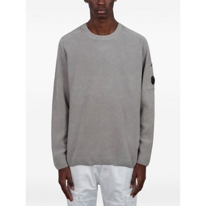 C.P.컴퍼니 크루넥 긴소매 스웨터, 그레이계열, Standard L(KR 105)