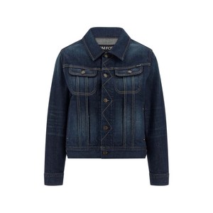 톰포드 재패니즈 콘트라스트 스티치 데님 재킷, 블루계열, Standard S