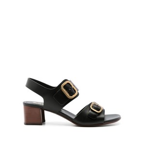 토즈 버클 디테일 블록 샌들