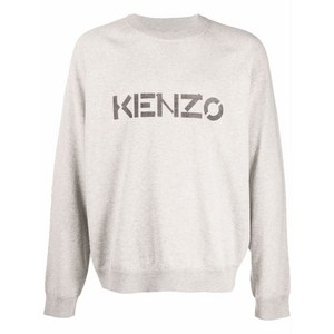 겐조 로고 크루 넥 스웨터