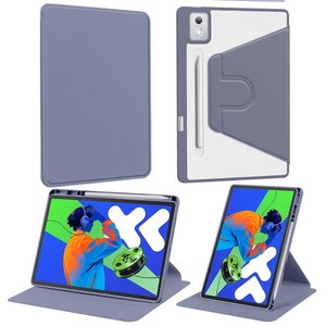 레노버 아이디어탭 샤오신패드 프로 12.7 2세대 2025 북커버 회전 케이스