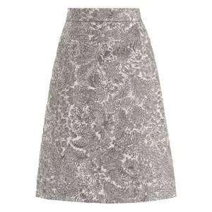돌체앤가바나 플로럴 자카드 라메 스커트, 실버계열, Italy 38(KR 33)