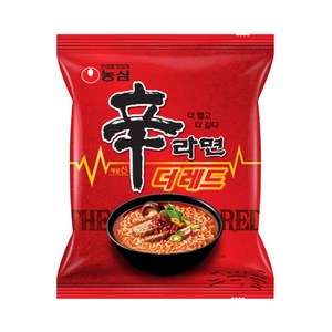 신라면 더 레드 125g, 16개