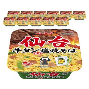 뉴터치 센다이 시오 야끼소바 규탄 맛