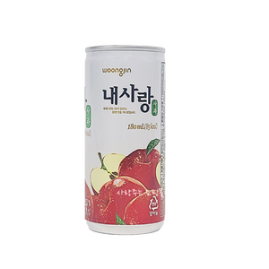 자연은 내사랑 사과주스, 180ml, 30개