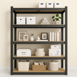 수납선반 앵글선반 선반 책장 다용도선반 무볼트 조립식 베란다