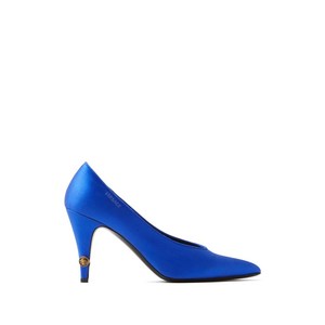 베르사체 지아니 새틴 펌프스 90mm, Italy 40(KR 270), 블루계열