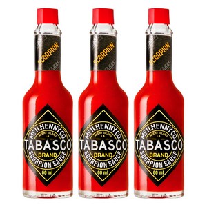 타바스코 스콜피온 소스, 60ml, 3개