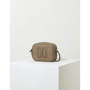 닥스 위빙 DD로고 크로스백 베이지