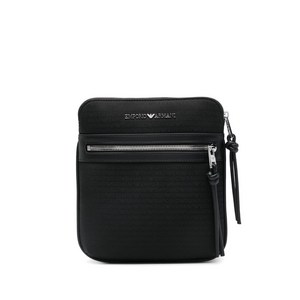 엠포리오아르마니 레터링 로고 메신저 백