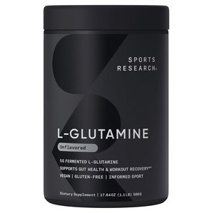 스포츠리서치 L-글루타민 무맛, 500g, 1개