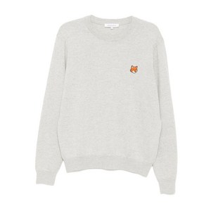메종키츠네 폭스 헤드 패치 스웨트셔츠, 그레이계열, Standard XL(KR 110)