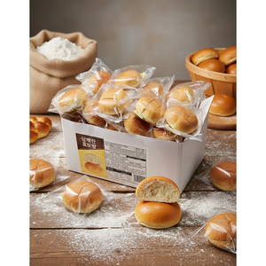 담백한 효모빵(32여개입) 800그람 대용량, 800g, 1개