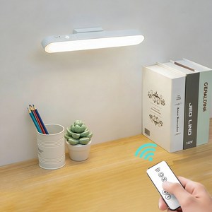 차이첸 무선 리모컨 LED 독서등 부착식 벽조명 각도 밝기 조절 책상 스탠드 화장대 조명