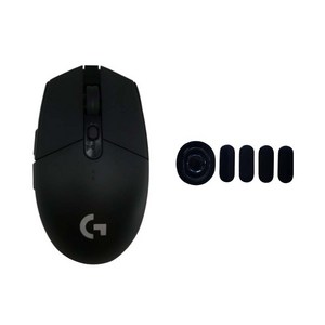 로지텍 G304 LIGHTSPEED 게이밍 무선 마우스 M-R0071 + 피트 세트