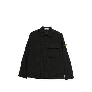 스톤 아일랜드 컴퍼스 배지 셔츠, 블랙계열, Standard XXL(KR 110)