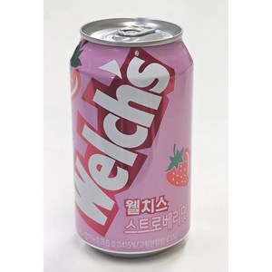 웰치스 딸기, 355ml, 24개