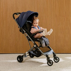 베이블퓨어리 스마트폴딩 유모차 X1 휴대용 접이식 기내용 유모카, 그레이