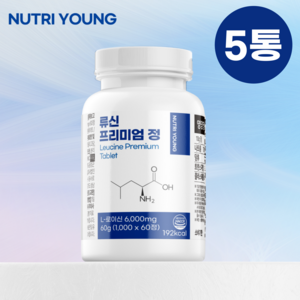 뉴트리영 류신 단백질 프리미엄 정 1000mg, 5개, 60g