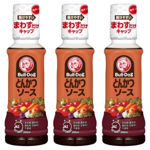 불독 소스 불독 돈까스 소스 200ml 3병(일본직구), 200ml, 3개