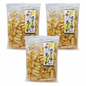 Toyo Confectionery 유자와 매실의 아라레, 150g, 3개