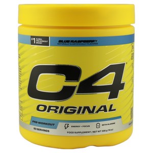 셀루코어 C4 오리지널 프리-워크아웃 블루 라즈베리, 390g, 1개
