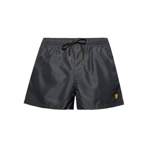 베르사체 드로스트링 로고 패치 스윔 쇼츠, 블랙계열, Numeric 5(KR 105)