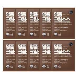 명품크림돈까스소스, 30g, 10개