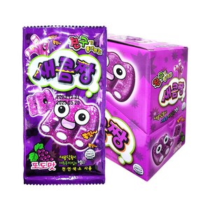 새콤짱 포도맛 로켓그로스, 35g, 10개
