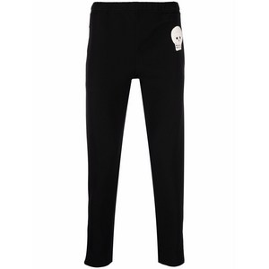 알렉산더맥퀸 스컬 패치 슬림 핏 트랙팬츠