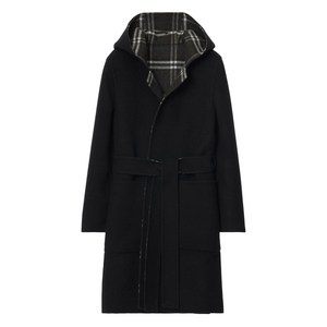 버버리 리버서블 코트, 블랙계열, UK 6(KR 44-55)