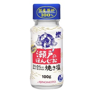 아지노모토 세토 혼지오 구운 소금, 100g, 1개