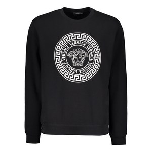 베르사체 코튼 스웨트셔츠, 블랙계열+화이트계열, Standard S(KR 95)