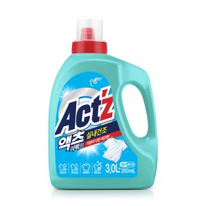 액츠 퍼펙트 실내건조 일반용 프레시 플로럴향 액상세제 본품, 3.2L, 3개