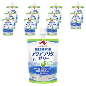 아지노모토 아쿠아 솔리타 젤리 사과 맛