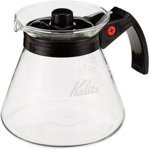 일본 내수 정품 직구 Kalita(칼리타) 31205 커피 서버 500ml 전자레인지 사용가능 102 드리퍼용, 1개
