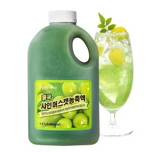 흥국 샤인머스캣농축액 1.5 L, 1.5L, 1개