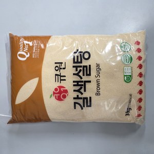 큐원 갈색설탕, 3kg, 2개