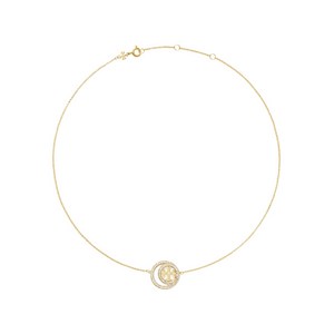 토리 버치 밀러 더블 링 펜던트 네크리스